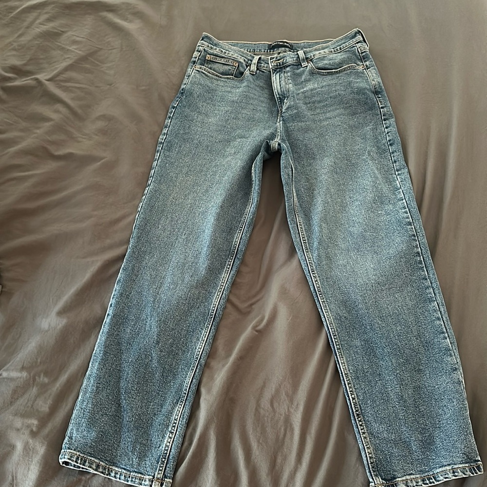 Women’s Calvin Klein Jeans, size 12, blue, 99% cotton, 1% spandex, strai…